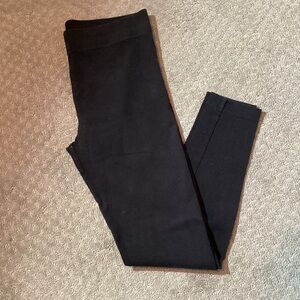 Lou & Grey Black Leggings, Medium, 10” rise